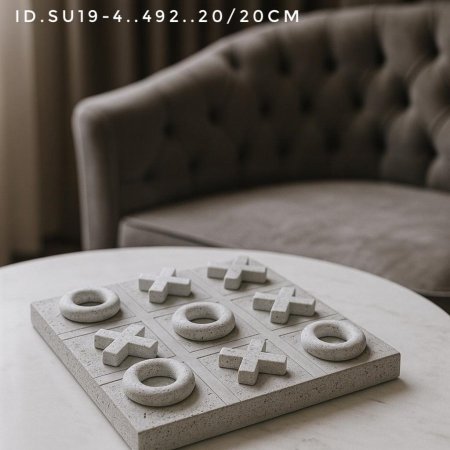 تحفة ديكور حجر xo قياس 20\20 سم